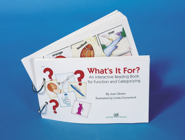 School Specialty What's it For? Interactive Reading Book