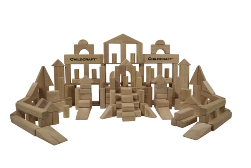 Childcraft Standard Unit Block Set, 160 Pieces