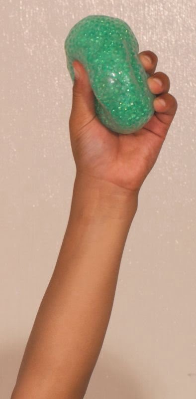 glitter squeeze ball