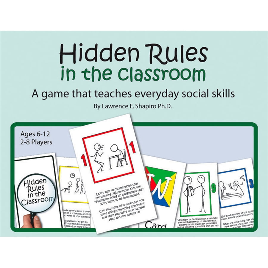 Hidden Rules In The Classroom Card Game Identify Behaviors Body 