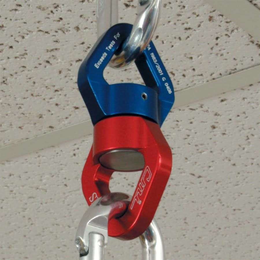 Details about   Swing Swivel 35KN Hanging Accessory Spinner Hanger 360°Rotator Rotational Device 