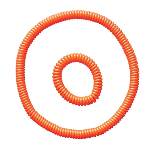 "Chew"lery Chewable Jewelry - Set of 2 - Orange