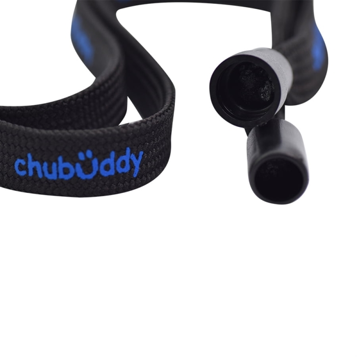 cHu-buDDy 16" Neck Tether & Strap in Black