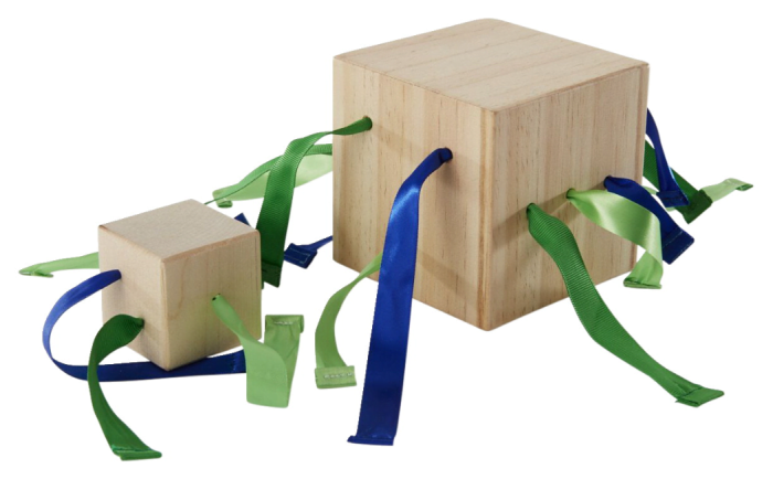 Ribbon Pull Cube Small, 2 x 2 x 2 Inches - Image 4