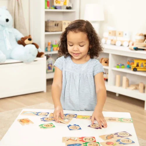 A-Z Self-Correcting Letter Puzzles in Use