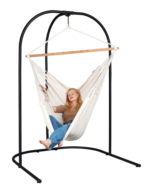 Arcada with Hammock Swing