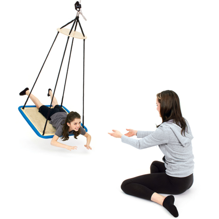 Advantage Line Platform Swing with Therapist