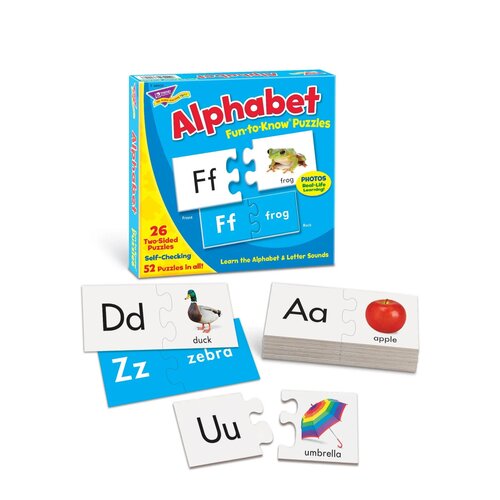 Alphabet Fun-to-Know Puzzle Open