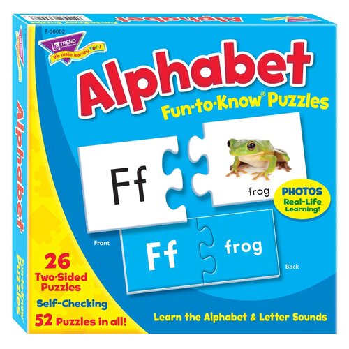 Alphabet Fun-to-Know Puzzles