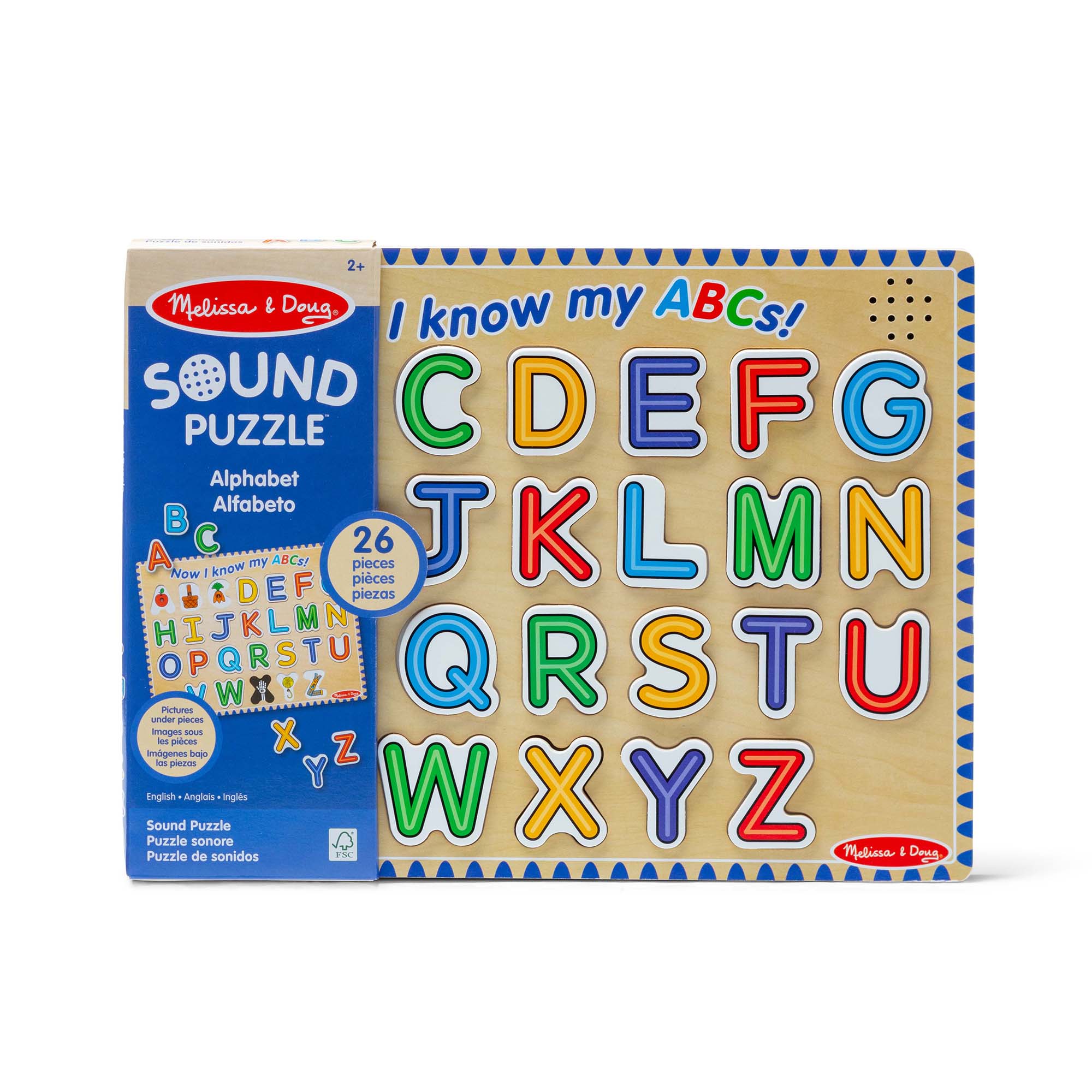 Alphabet Sound Puzzle - 26 Pieces Boxed