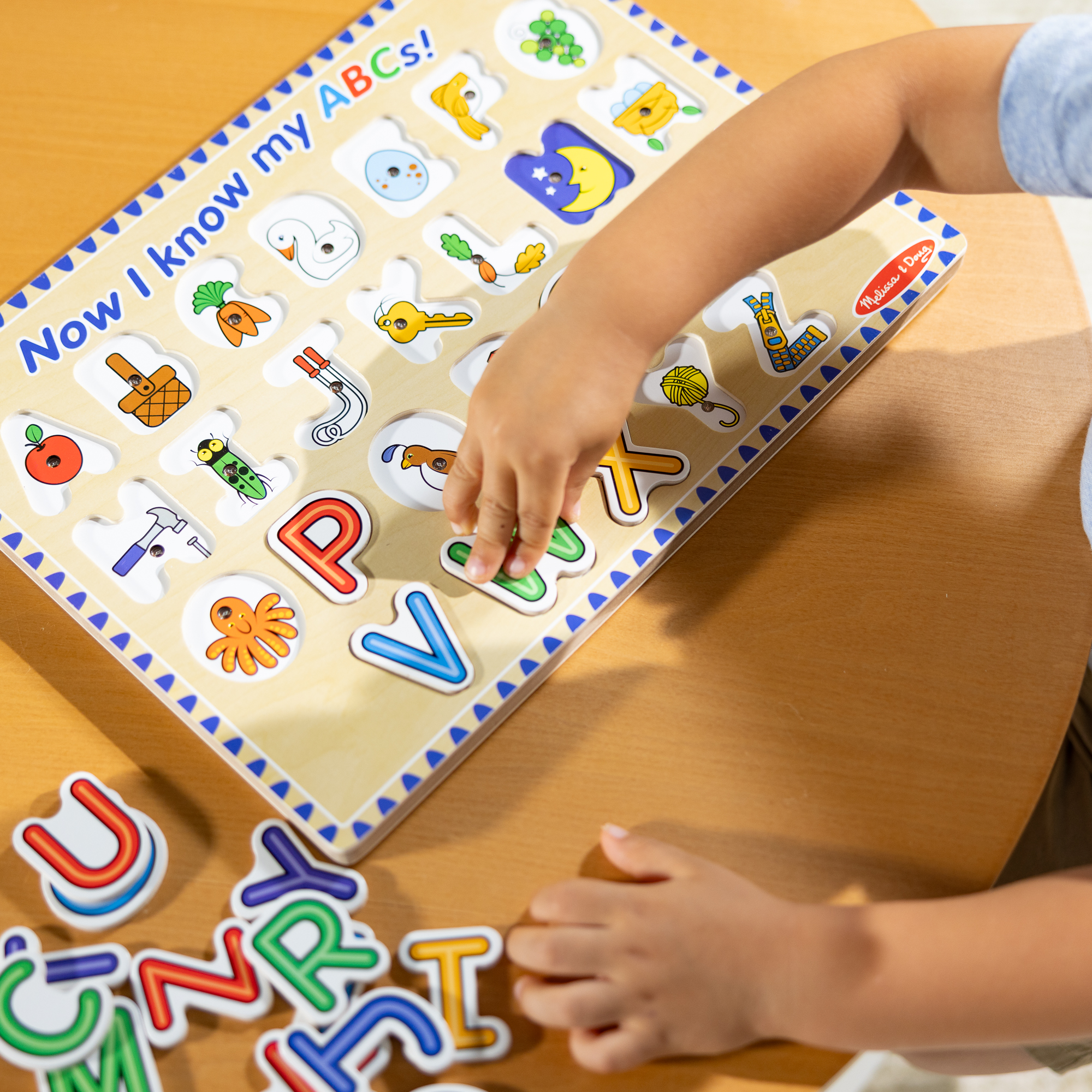 Alphabet Sound Puzzle - 26 Pieces in Action