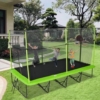 AltitudeX 10ft x 17ft Gymnastics Rectangle Trampoline - Green