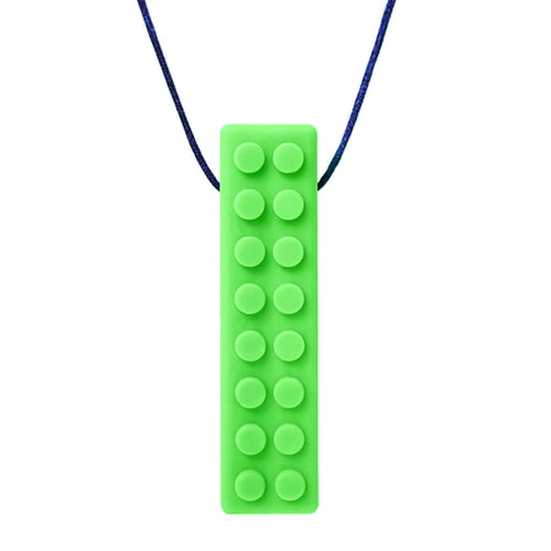 Ark s Brick Stick Chewable Textured Necklace Lego Necklace Chew
