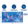 Calming Covers Fluorescent Light Covers - Space