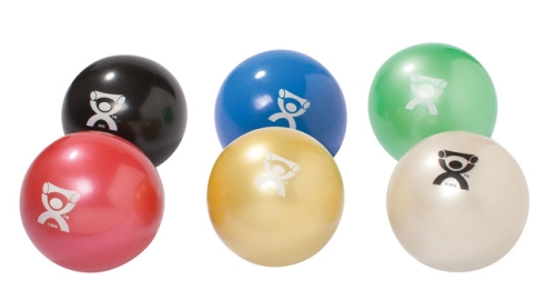 CanDo Soft Weight Ball Set 4.5 Inches Assorted Color Set of 6