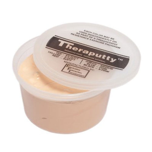 CanDo Scented Theraputty Exercise Material - 1 lb - Vanilla - Tan - XX-Soft CanDo Scented Theraputty Exercise Material - 1 lb - Vanilla - Tan - XX-Soft