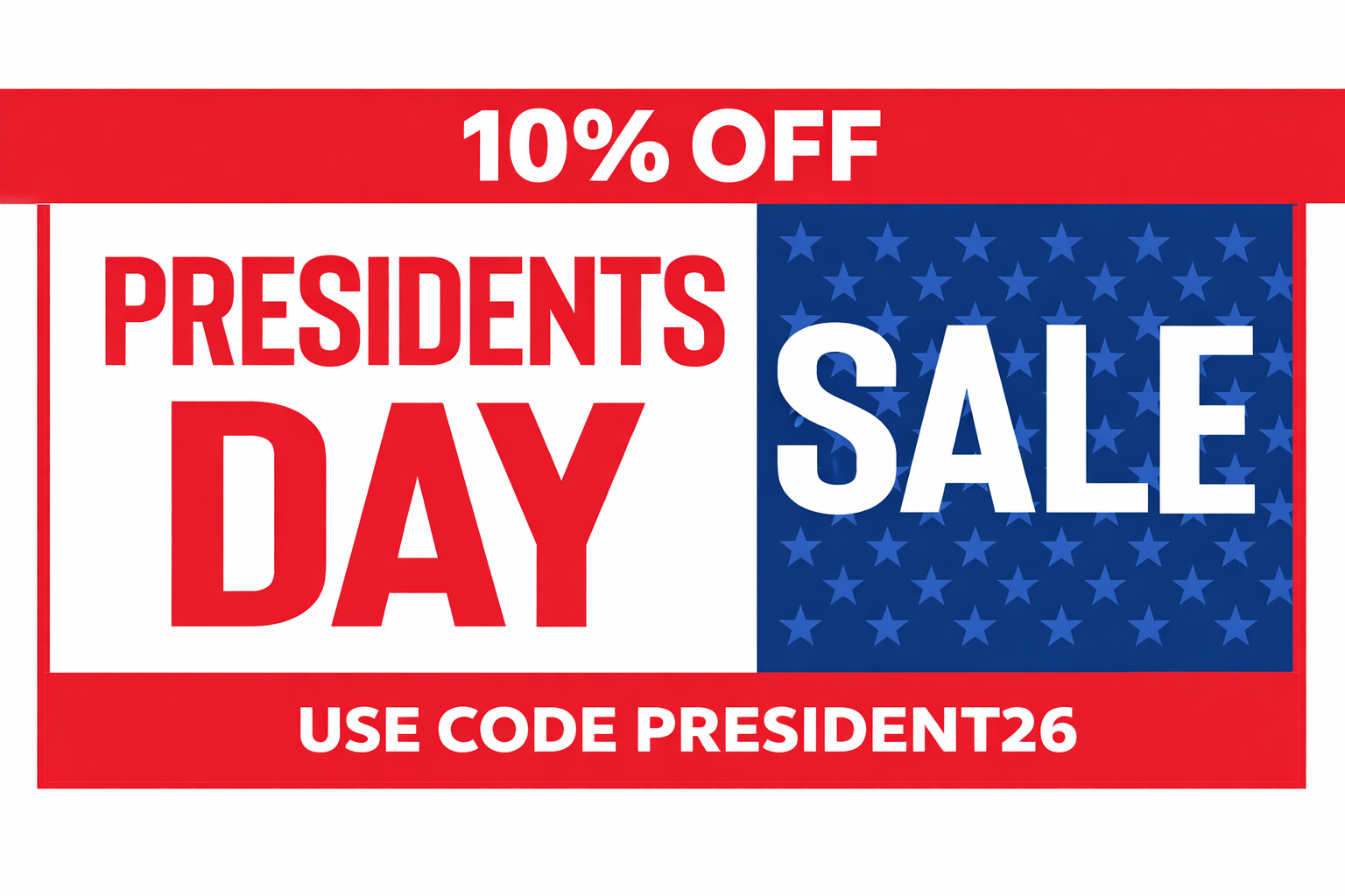 Presidents Day Sale