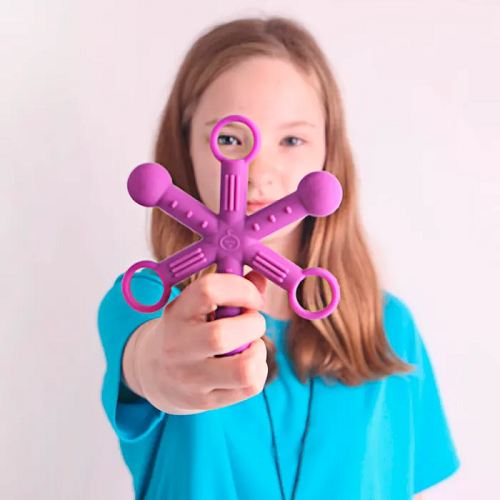 Chewigem Hexichew, Purple - Image 4