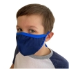 Child Face Mask Solid Blue