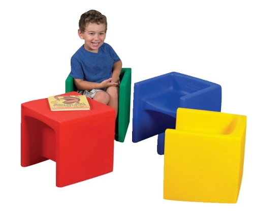 Children's Factory Cube Chairs