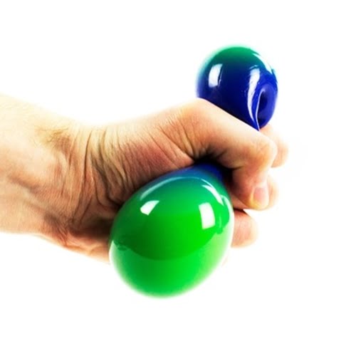 Alien Bean Squeeze Jelly Ball Light Up Sensory Stress Ball Fidget SEN Autism 3+ 