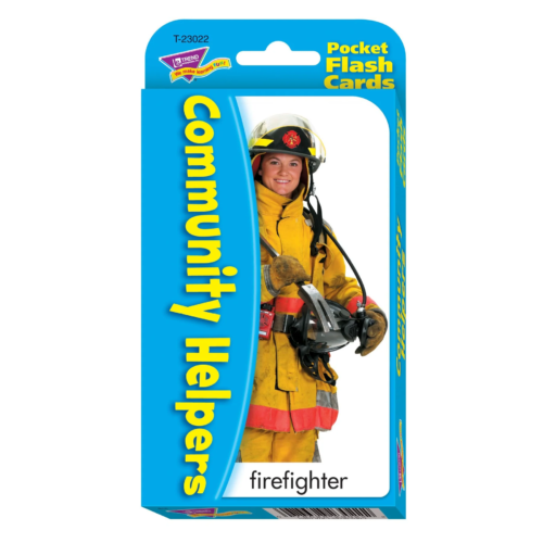 Community Helpers Pocket Flash Cards Box