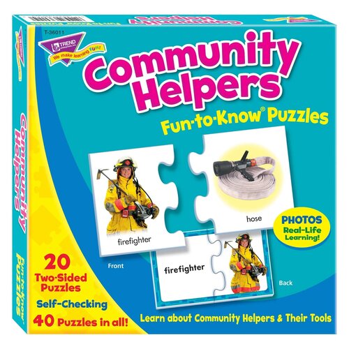 Community Helpers Puzzle Set