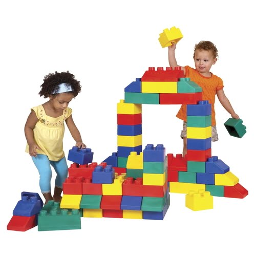 Giant Cloud Plush Toy - Building Blocks