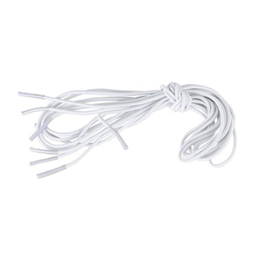 Elastic Shoe Laces White