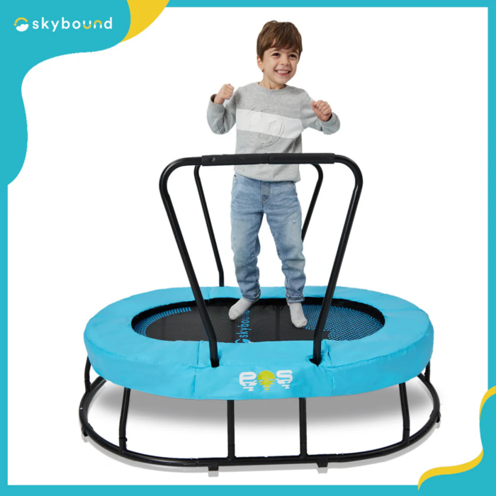Eos Oval 4 foot Children's Sensory Mini Trampoline