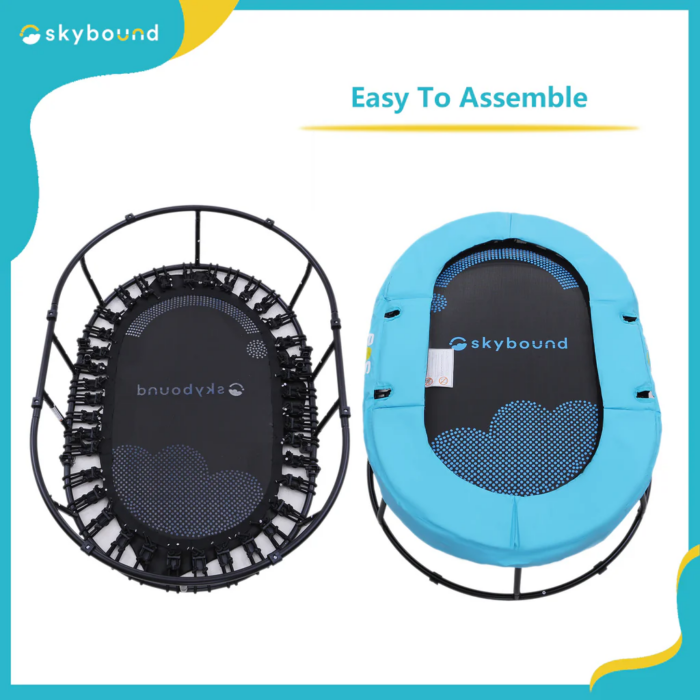 Eos Oval 4 foot Children's Sensory Mini Trampoline