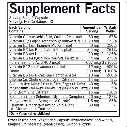 EveryDay™ Multi-Vitamin w/o Vitamins A & D Capsules 180 ct - Image 2