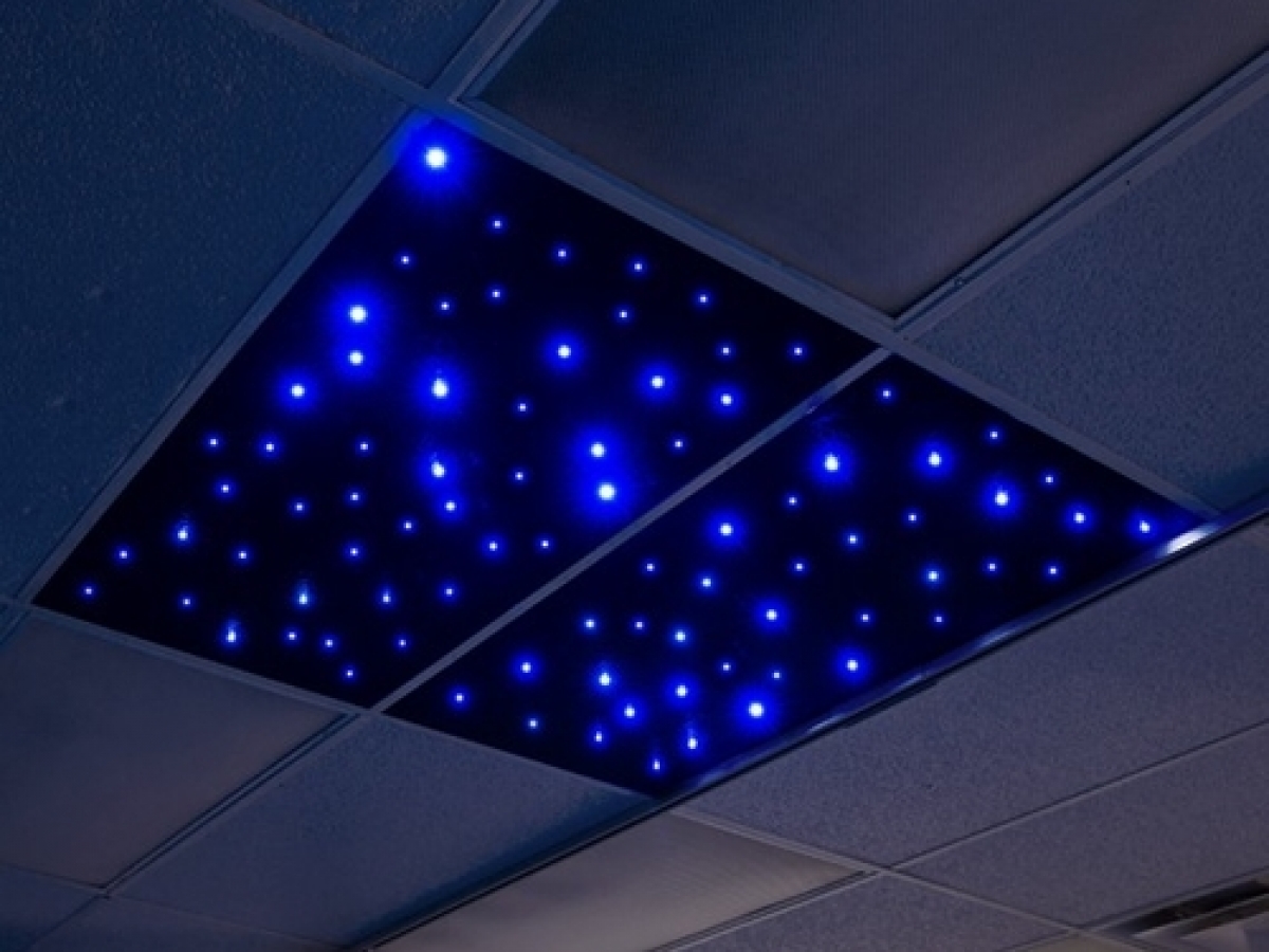 Fiber Optic Ceiling Tile Star
