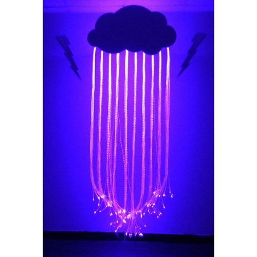 Fiber Optic Raincloud