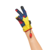 Fidget Glove Velcro Fingers