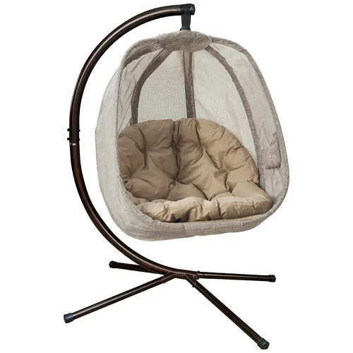 FlowerHouse Egg Chair Swing, Bark