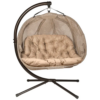 FlowerHouse Pumpkin Chair Swing, Bark