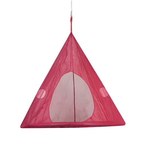 FlowerHouse Tear Drop Hanging Chair, Red