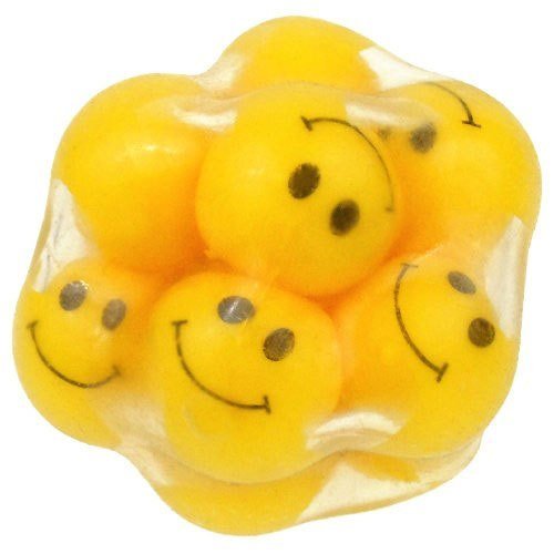 1X Light Up Squishy squeeze gel bead filled ball Bulb toy autism special needs 