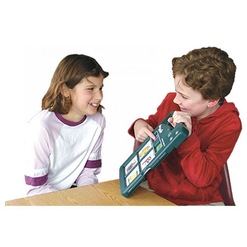 Child looking at GoTalk
