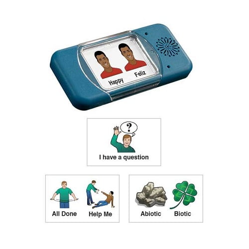 GoTalk Duo One or Two Message Device