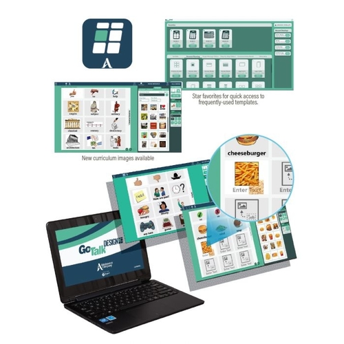 GoTalk Design Overlay Software - Web Based App Makes GoTalk Overlays
