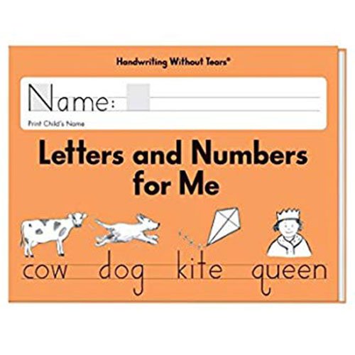 Handwriting Without Tears - Letters and Numbers Kindergarten
