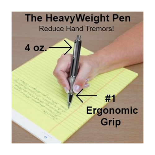 The Pencil Grip Heavyweight Ballpoint Pen with Grip, Ergonomic and