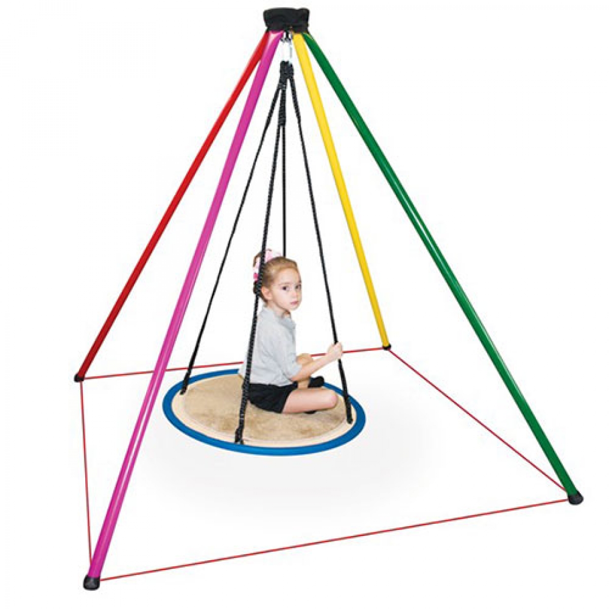 Itinerant Platform Swing Autism Swings