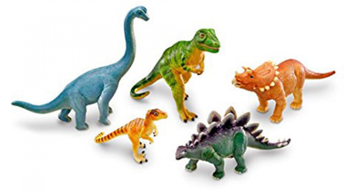 JUMBO DINOSAURS SET OF 5