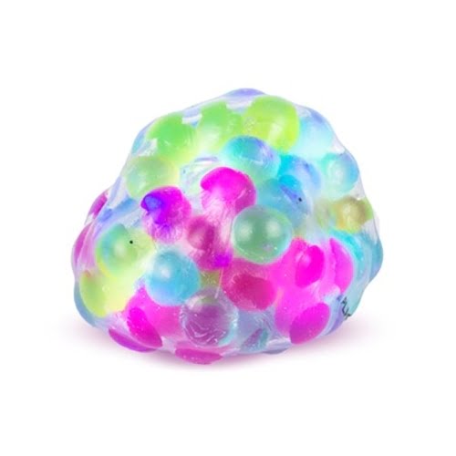 Light Up DNA Ball Sensory Squeeze Fidget Lighted DNA Fidget Ball