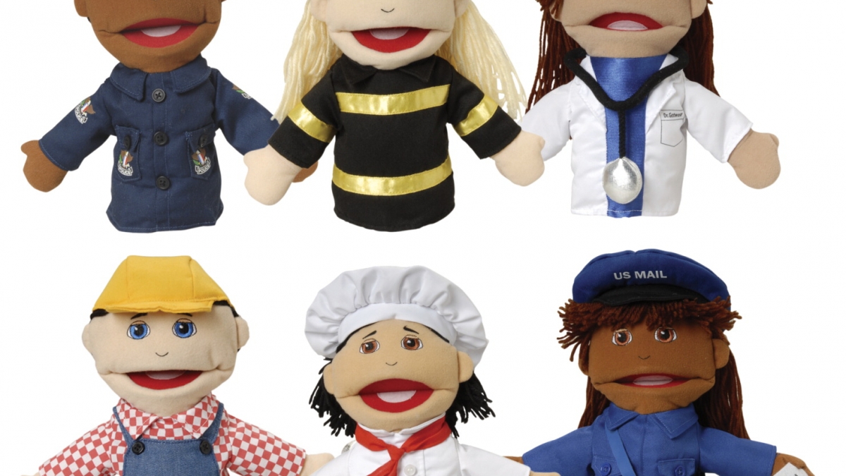 Marvel Education Co Career Moveable Mouth Puppets