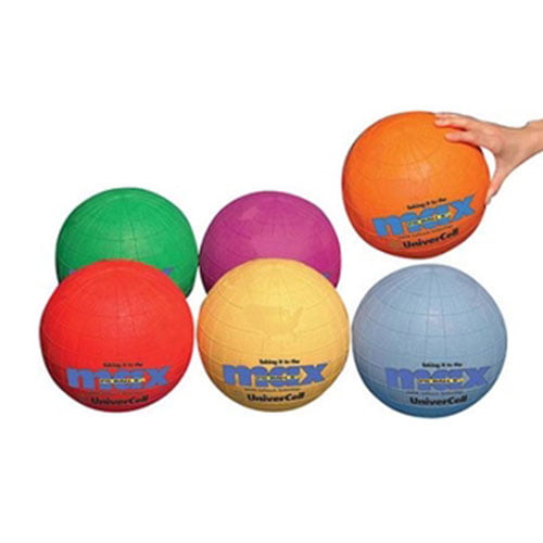Max UniverCells Rubber Butyl Bladder Playground Ball Set, 81/2 in