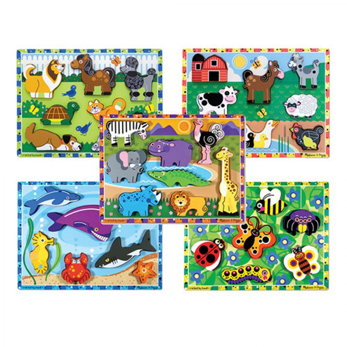 melissa and doug puzzle set
